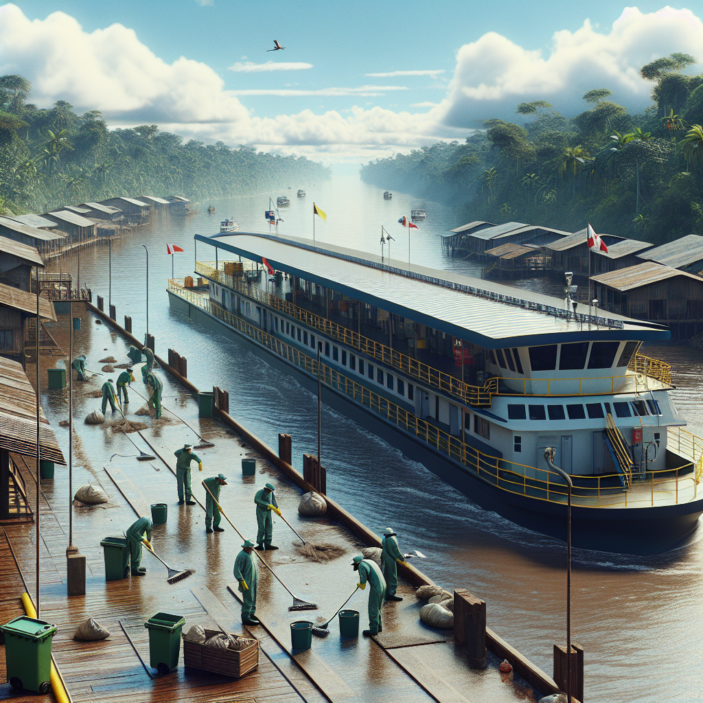 Saneamiento Ambiental en Iquitos: Servicios para la Industria Fluvial